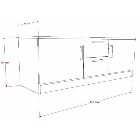 Meuble de rangement bas