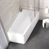 Baignoire acrylique asymétrique Ravak 10°