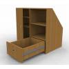 Meuble sous combles sur mesure - placard et tiroir