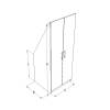 Placard penderie sous pente sur mesure