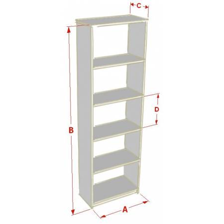 Etagère bibliothèque sur mesure