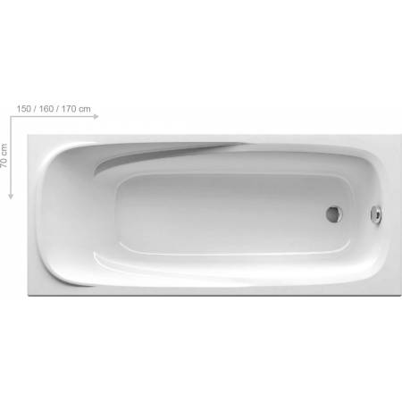 Baignoire Vanda II 1500 x 700 cm