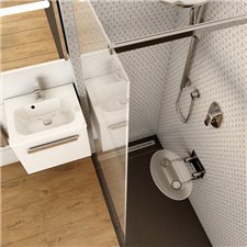 Siège de douche design Ravak OVO P Clear 2
