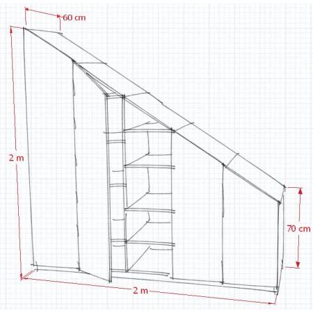 Armoire sous escalier