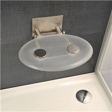 Siège de douche design Ravak OVO P Clear