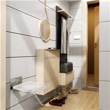 Siège de douche pliable OVO B Blanc 2