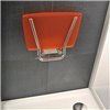 Siège de douche escamotable OVO B Orange