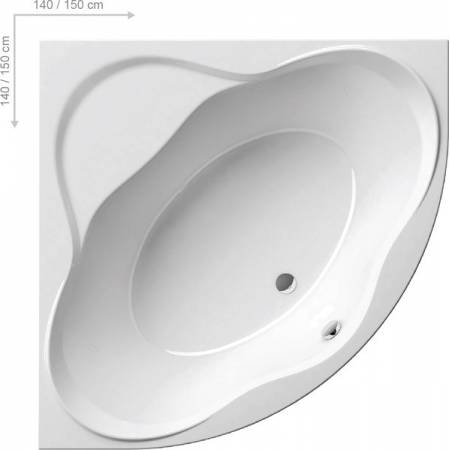 Baignoire d'angle New Day