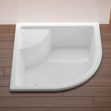Receveur de douche haut - mini baignoire