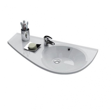 Assymetric washbasin - Ravak Avocado