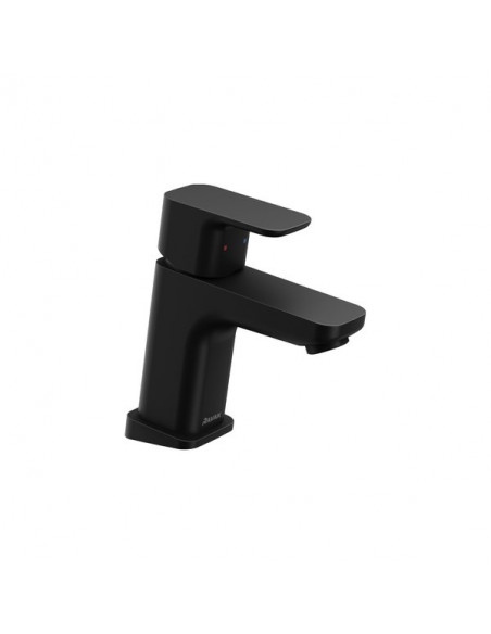 Robinet mitigeur de lavabo noir mat - inclinaison 10°