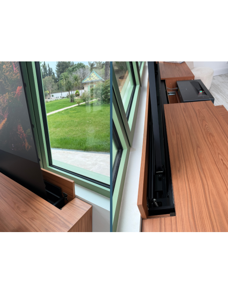 copy of Meuble sur mesure vidéoprojecteur et écran de projection - 1m50