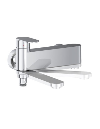 Mitigeur repliable pour baignoire