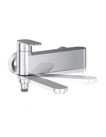 Robinet mitigeur rabattable pour baignoire