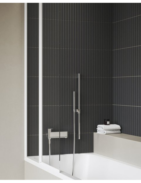 Robinet mitigeur rabattable pour baignoire
