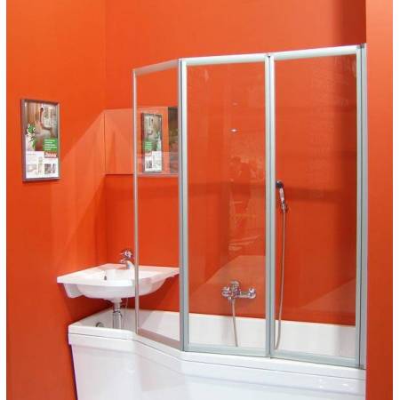 Paroi de douche pour baignoire BeHappy