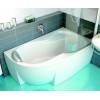 Zoom baignoire asymétrique rosa 95