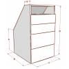 Meuble sous pente sur mesure - tiroirs